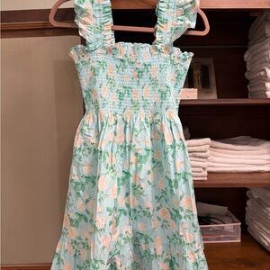 Hill House floral print nap dress S EUC